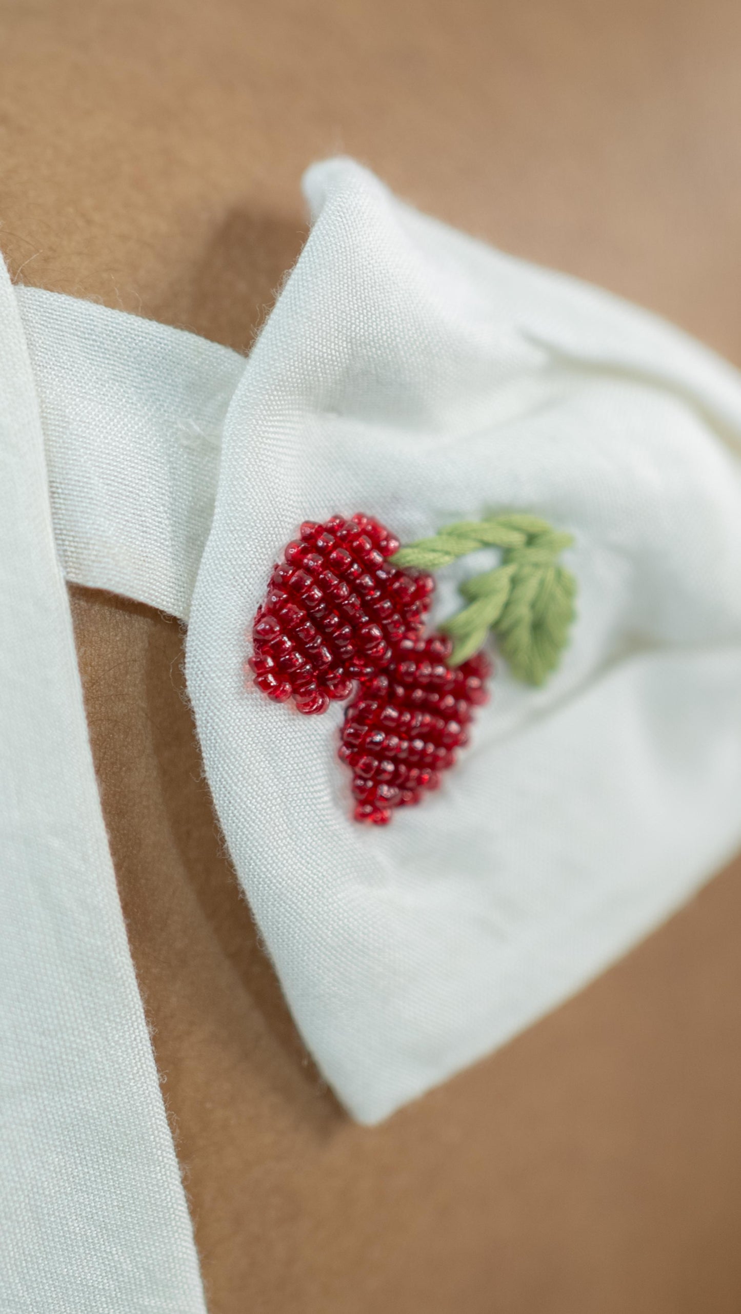Cherry Short Frill Dress
