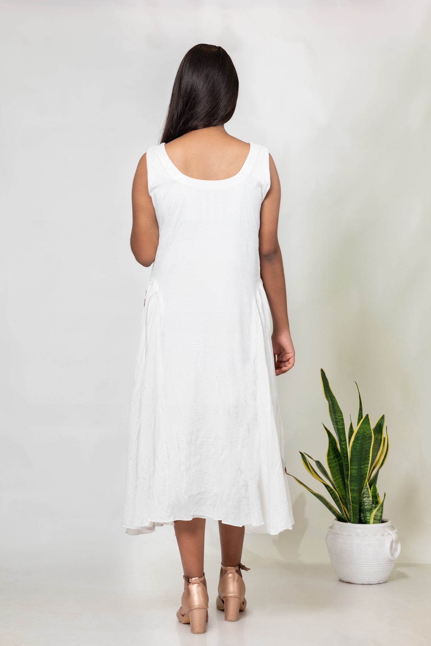 Cherry Gather Dress
